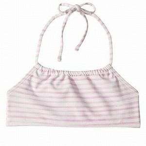 TOOBYDOO PINK STRIPE GIRLS BIKINI SET SET SIZE 5-6